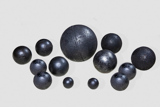 20mm 80mm 160mm Gusseisenkugel Stahl geschmiedete Kugel Schleifmedien Chrom Gusseisenkugel für Mühlen Schleiftechnologie Gießen