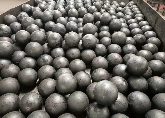Fabrik Gusseisenkugel Silizium-Mangankugeln 130mm geschmiedet Schleifstahlkugel