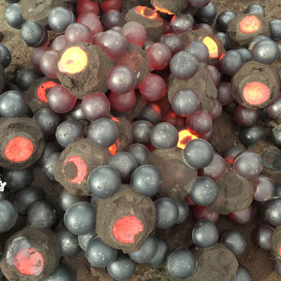 10 mm, 25 mm, 125 mm, 180 mm, Kugelmühle, Schleifmittel, Preis, geschmiedete Stahl-Mahlkugel für Bergwerke und Zementkraftwerke