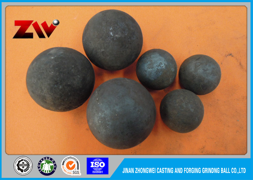 Industrielle reibende Medien-Stahl-Ball-Mühlbälle B2 60Mn für kupfernen Bergbau