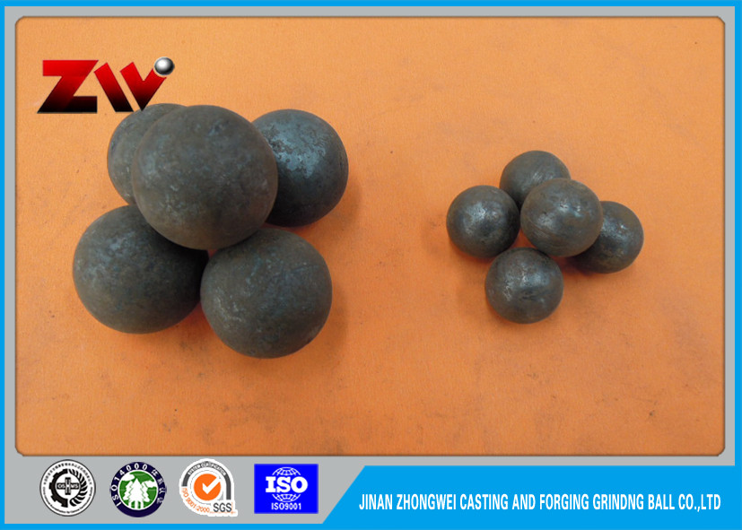 20mm-150mm Stahl geschmiedete reibende Ball-Medien für reibenden Mineralprozeß