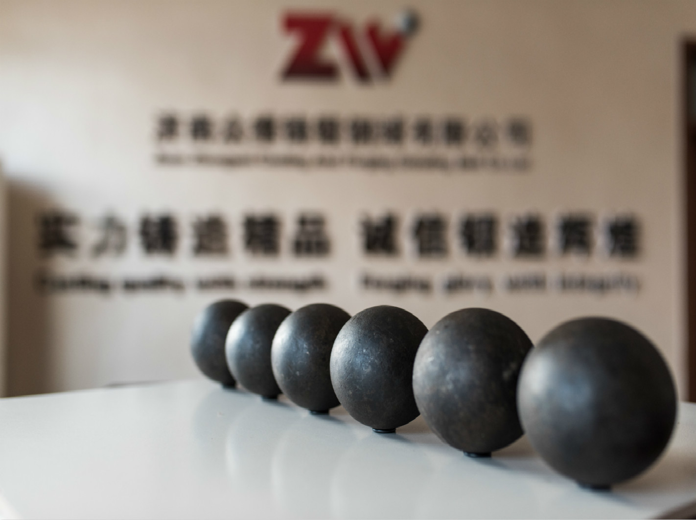 gebrauch B2 Durchmessers 20-150mm materieller Bergbauforged reibender Stahlball