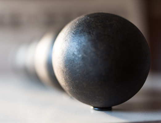 Niedrigbruch-Hot Rolling Steel Ball Höhere Qualität Verschleißfestigkeit Hohe Härte
