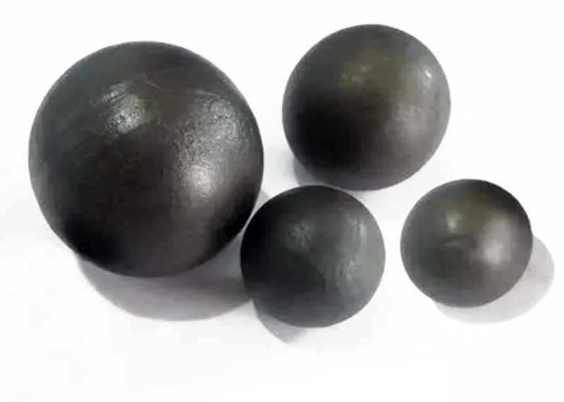 Hochhärte Kohlenstoff geschmiedete Stahlschleifkugel 60 mm 150 mm geschmiedete Schleifkugeln