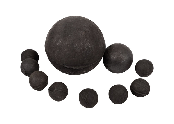 20mm 80mm 160mm Gusseisenkugeln Schmiede Kugel Schleifmedien Chrom Gusseisenkugel für Mühlen Schleifen
